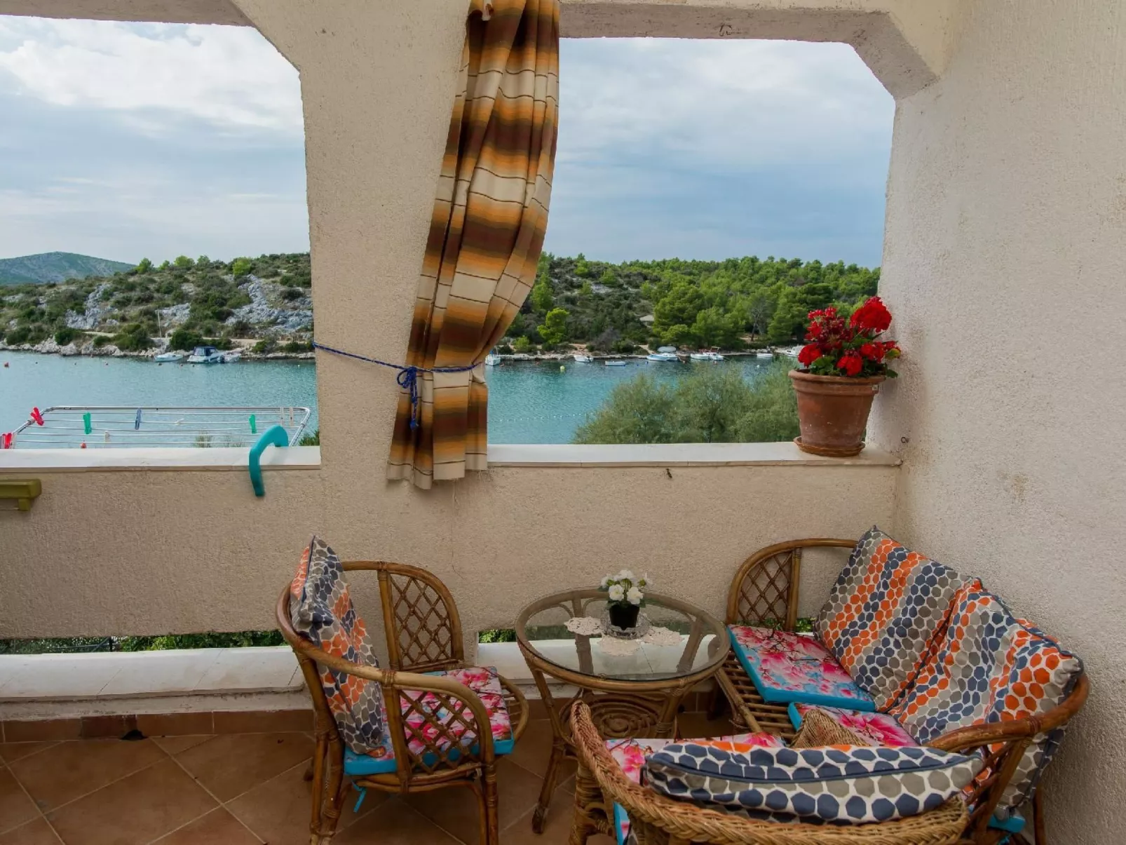 Fewo Adria,Meerblick-Buiten