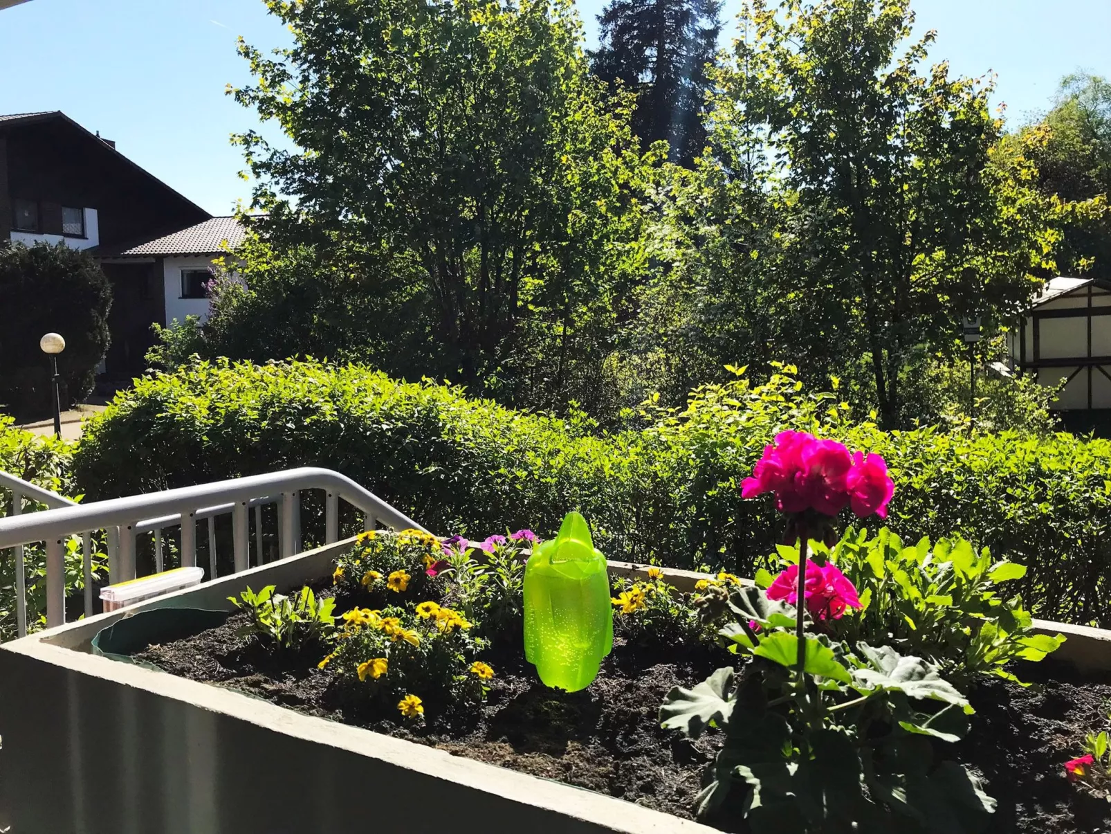 Fewo für 2 Personen mit Wintergarten-Buiten