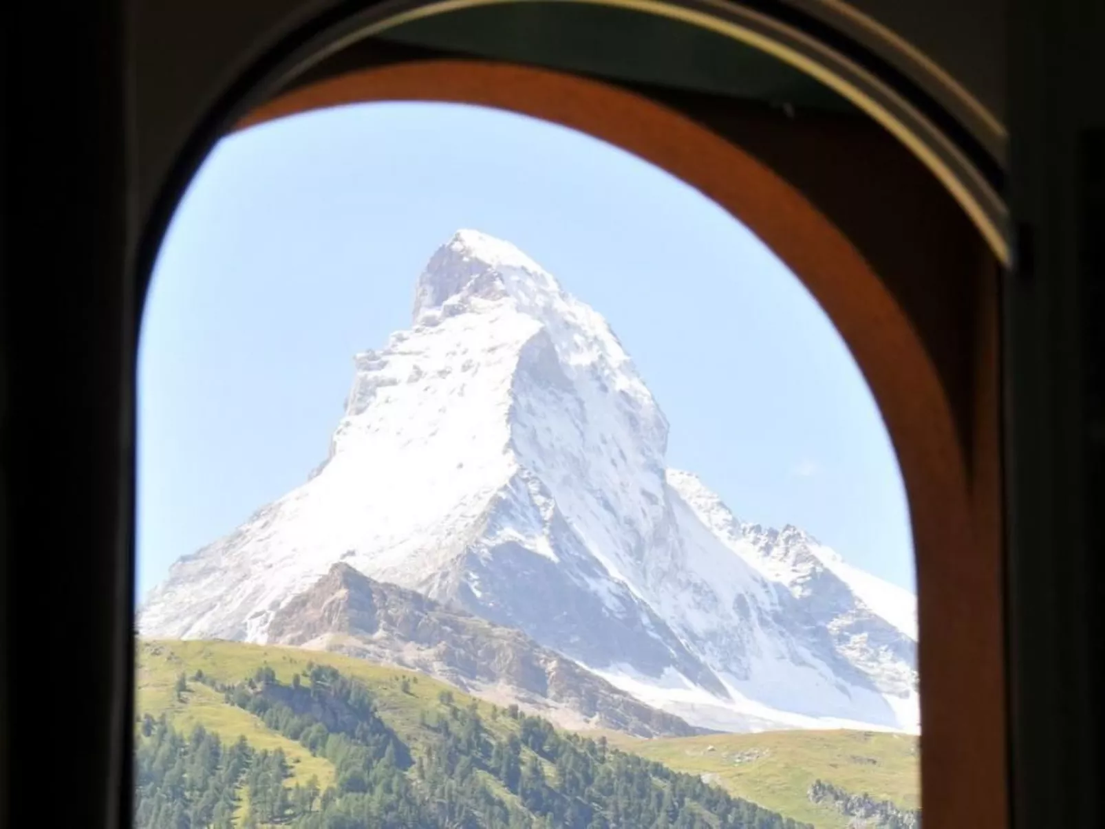 Studio mit traumhaftem Blick auf das Matterhorn-Buiten