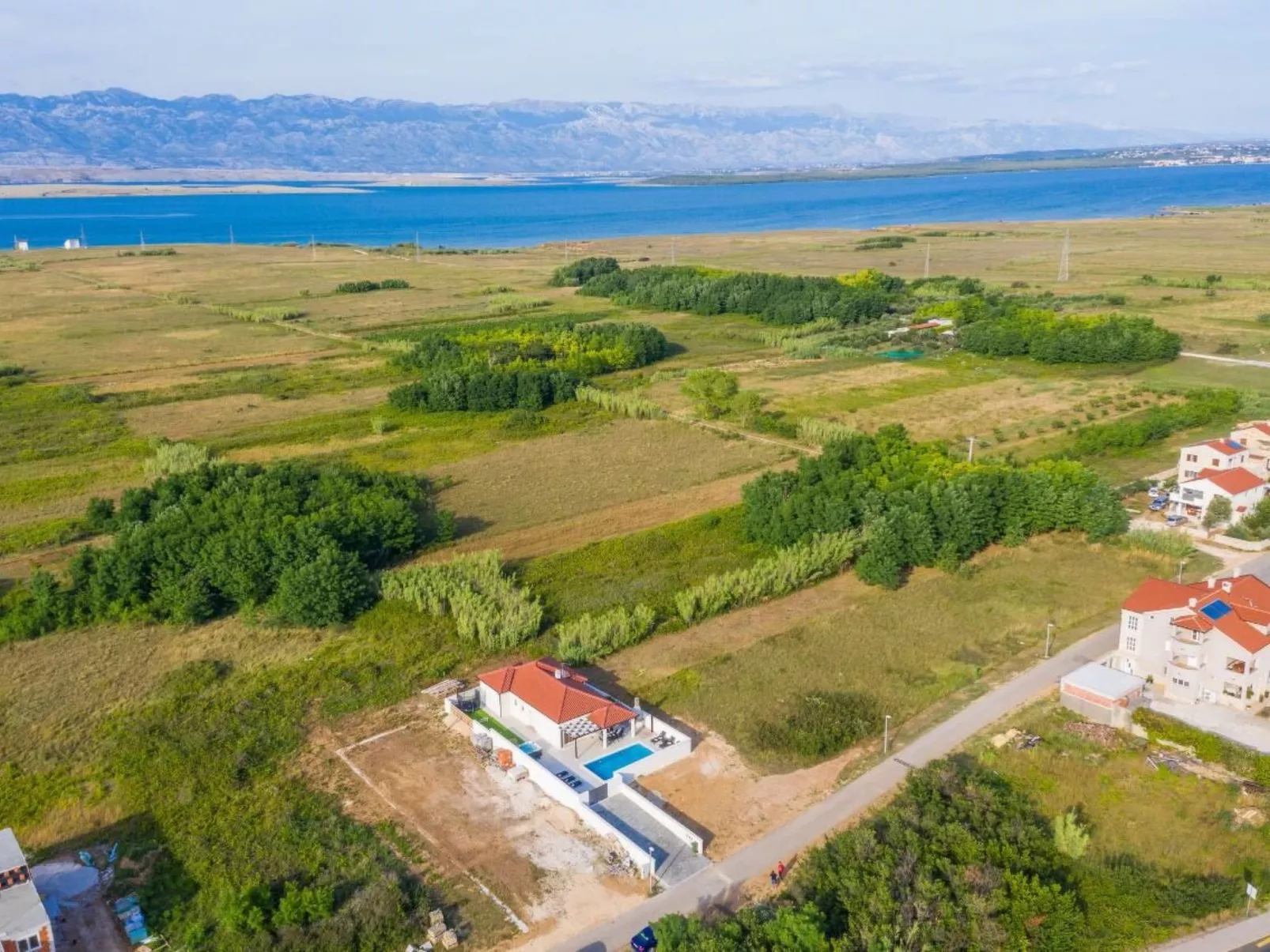 Villa mit beheiztem Pool Privlaka - TA Leut Agency-Buiten