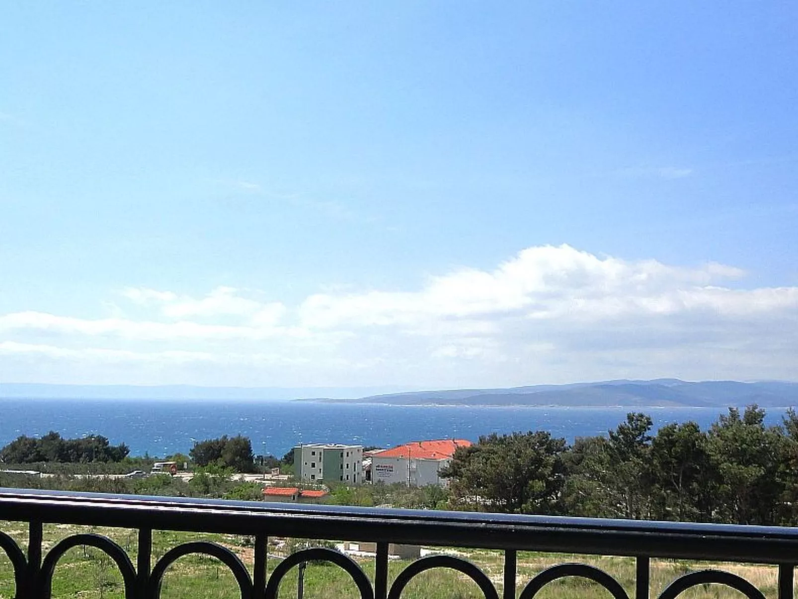 In Baška Voda - Buiten