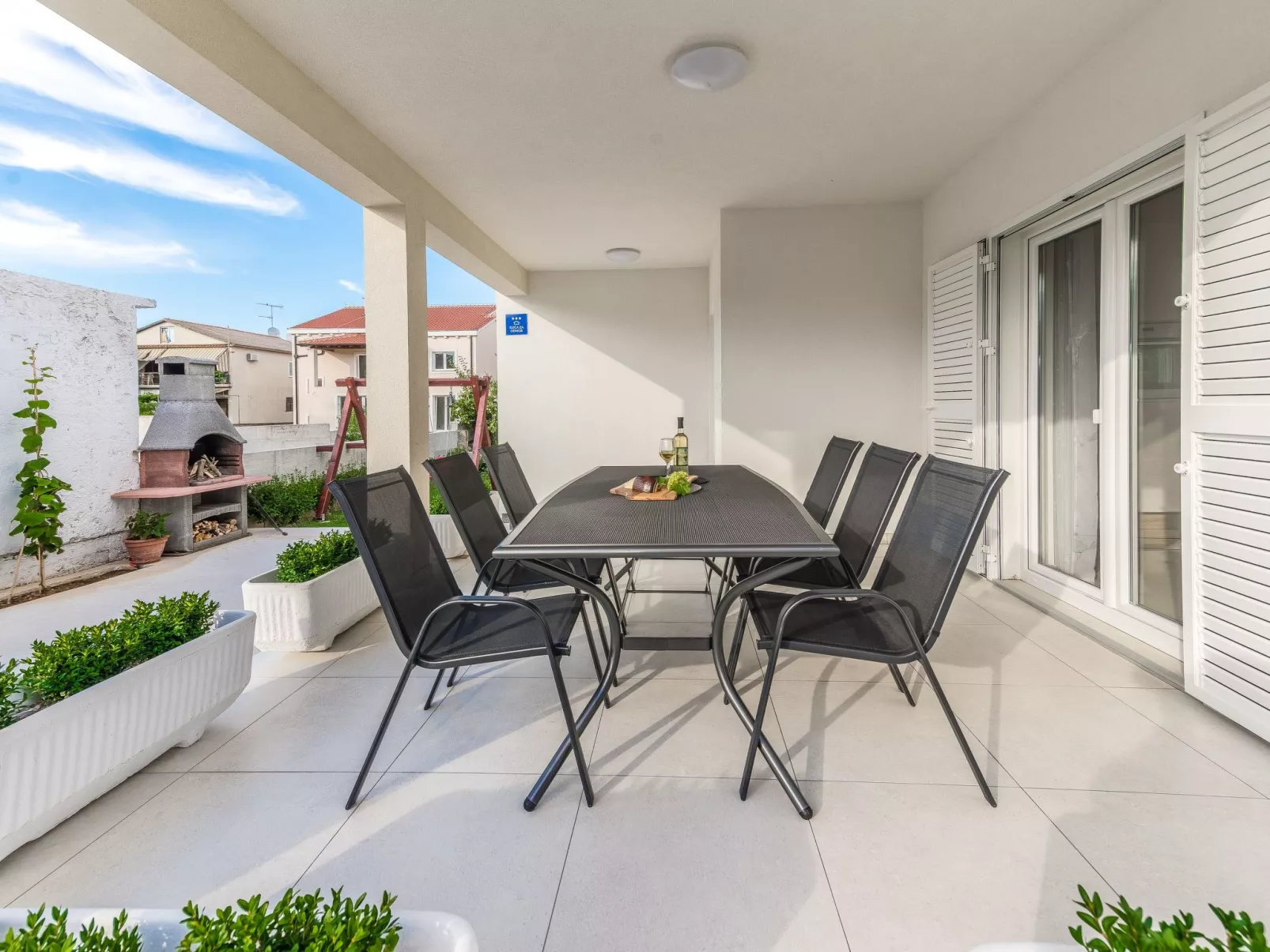 "Bajlo" direkt am Strand-Buiten