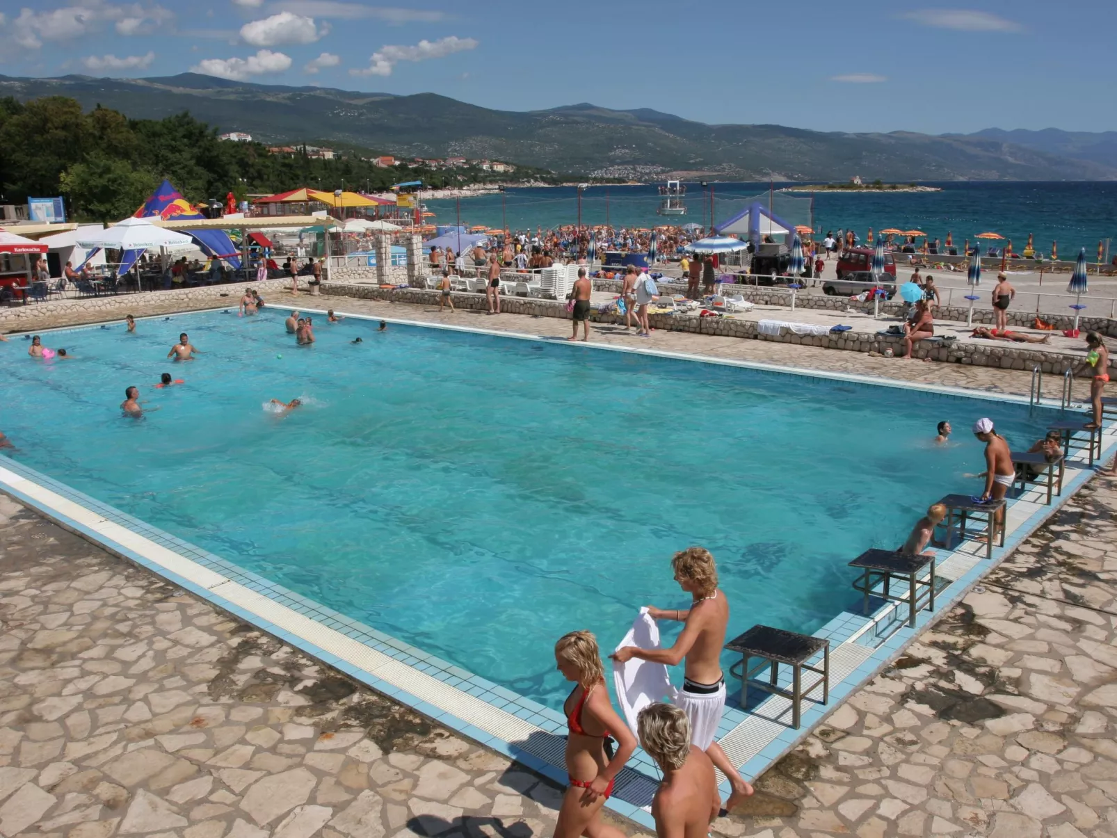 Studio-Apartment für 2 Personen mit Terrasse-Buiten