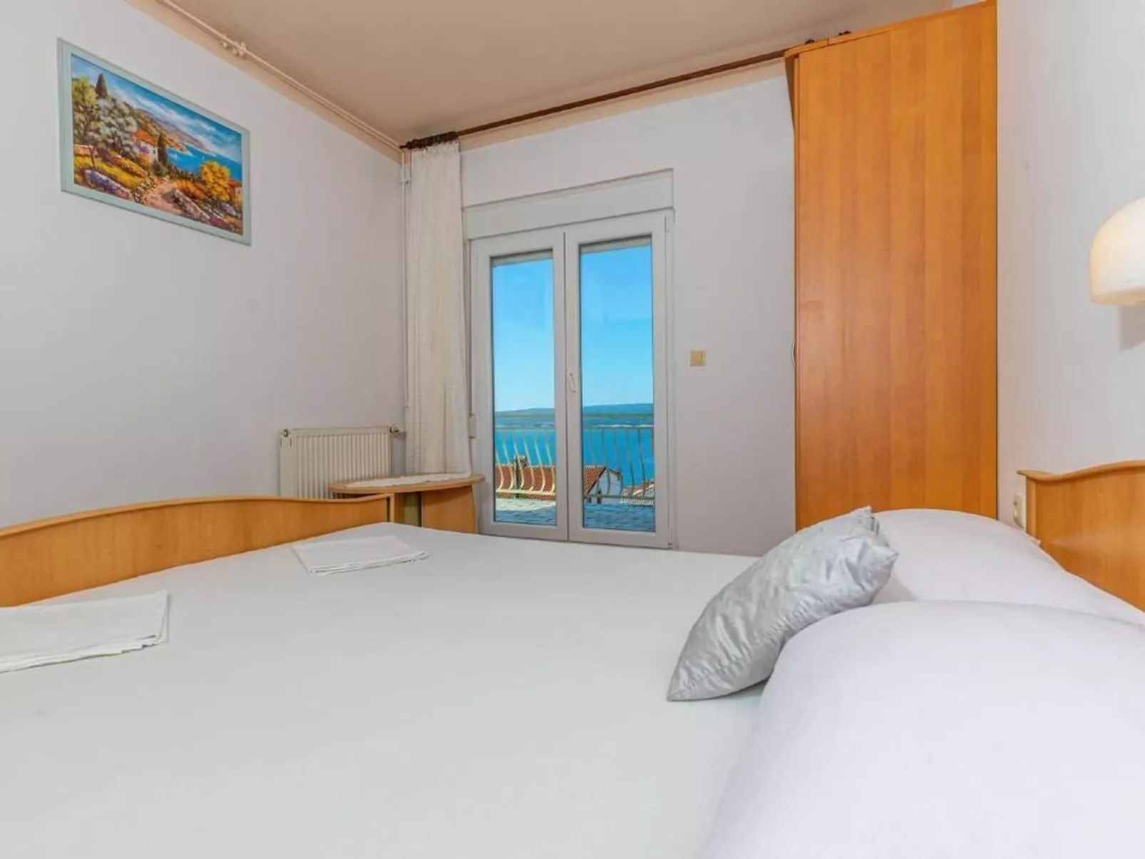 Wohnung in Dramalj und Meerblick-Binnen