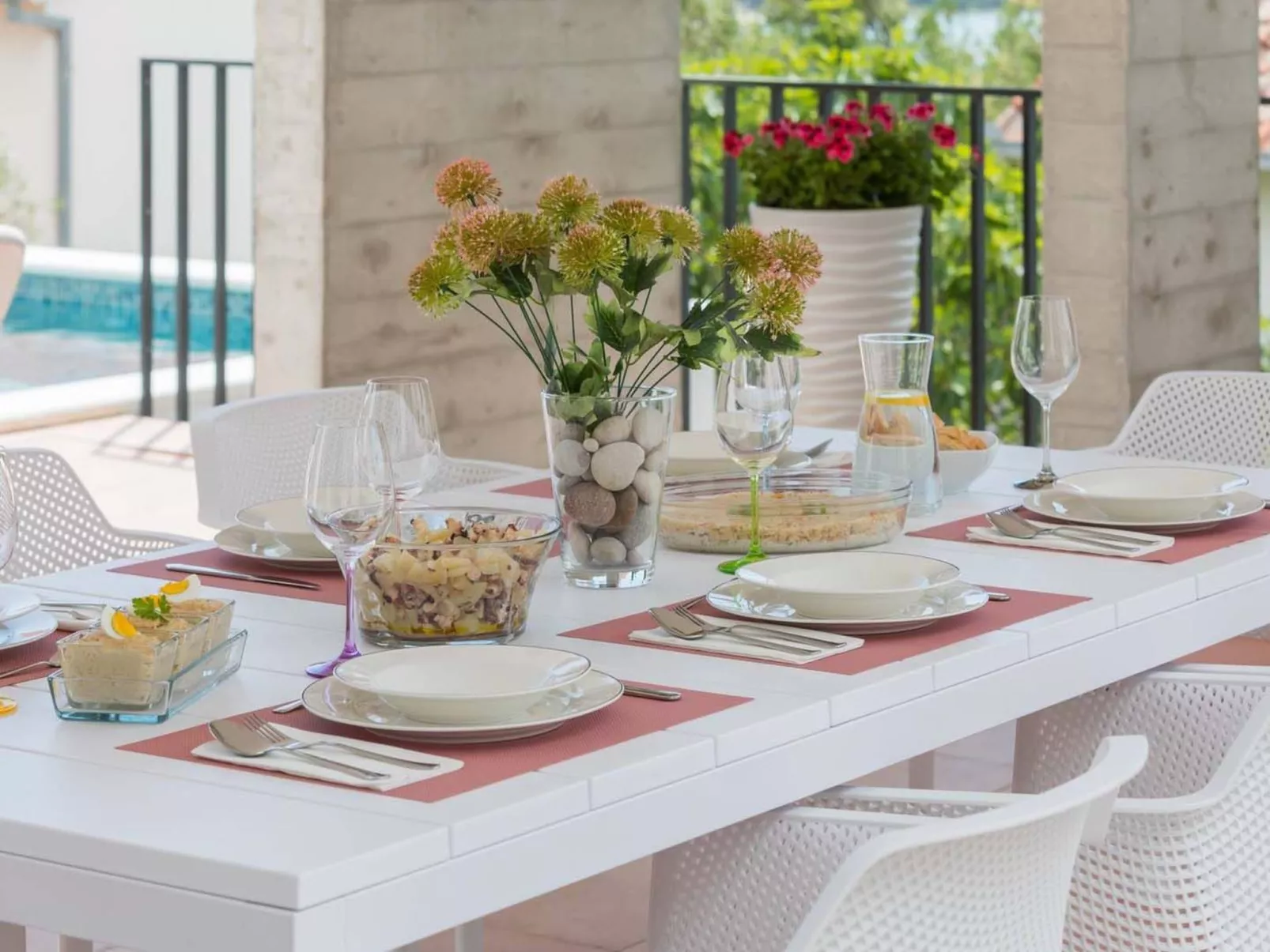 Moderne Ferienvilla Prima Vista-Buiten