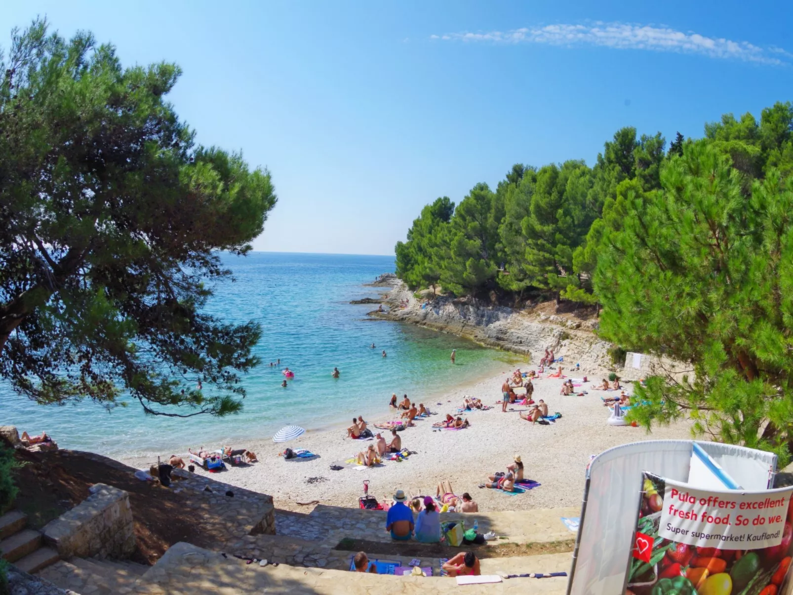 Wohnung Lungomare, 300m vom Strand entfernt, Pula-Buiten