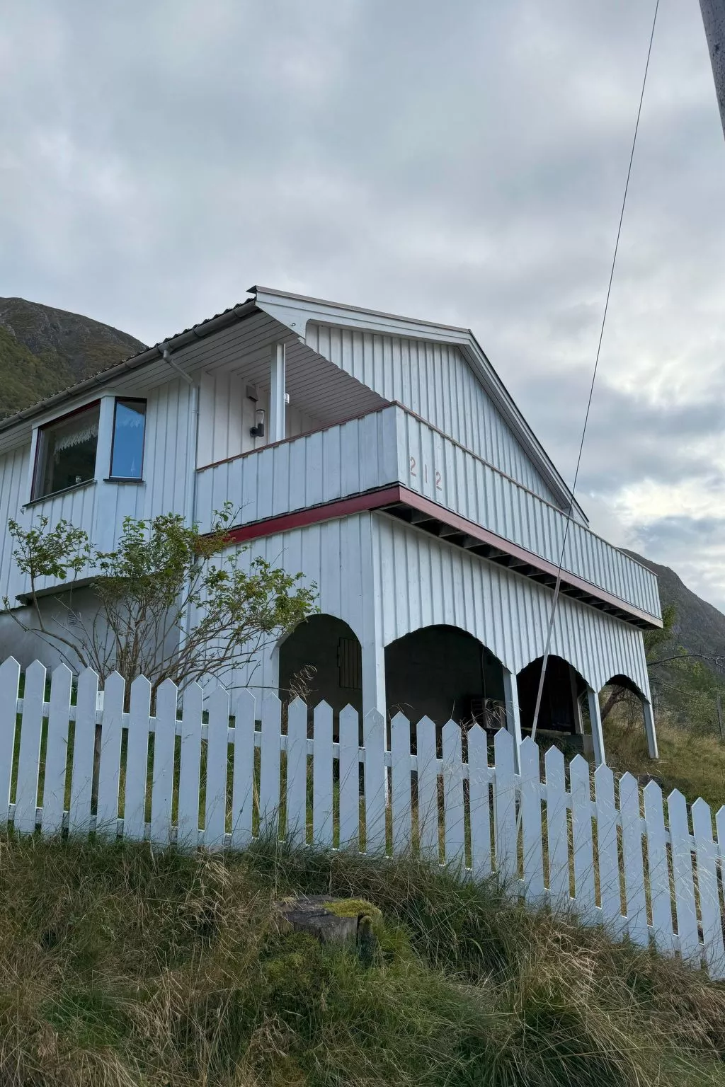 Stabben white House-Buiten