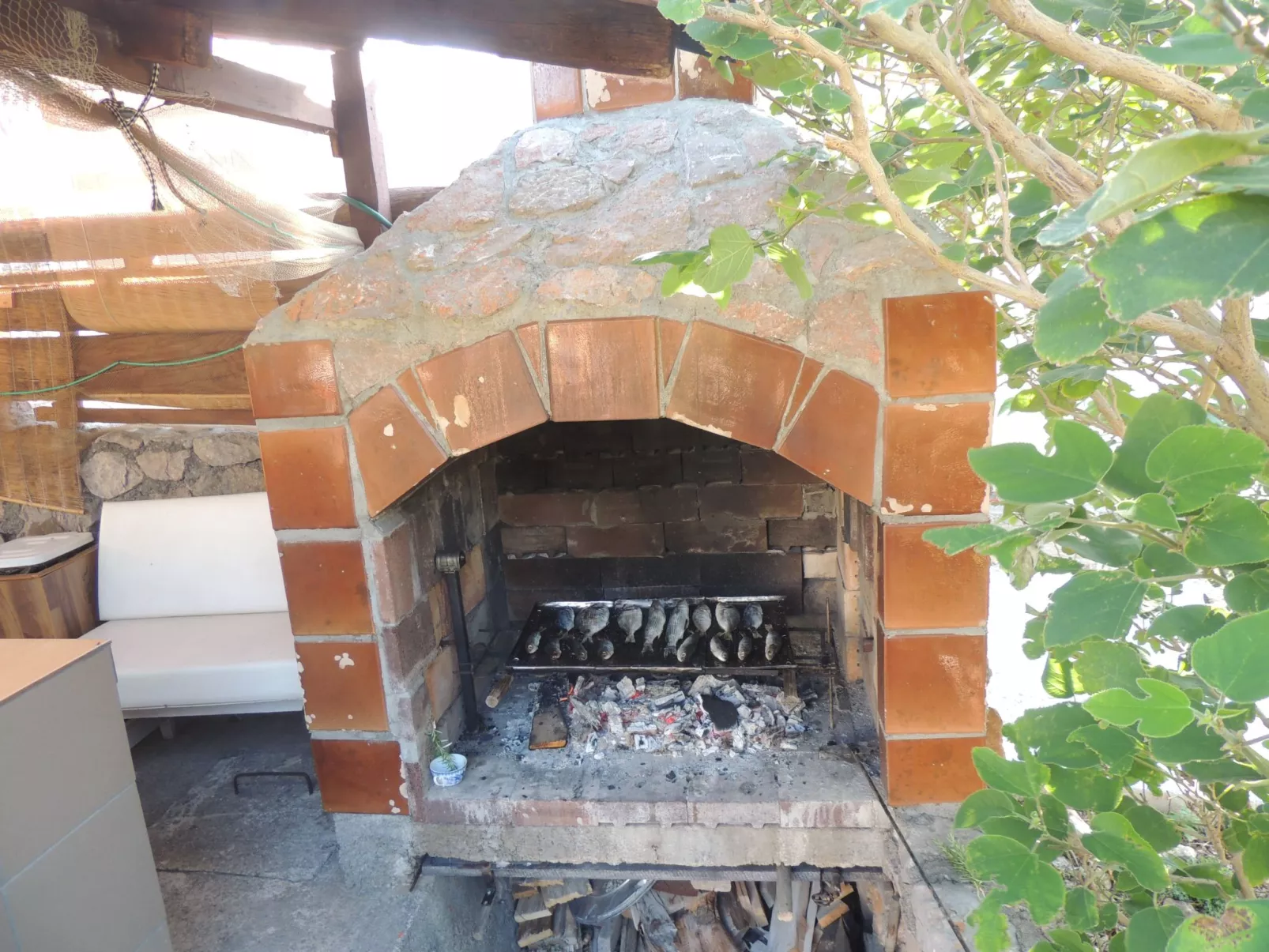 Studio mit Terrasse für zwei Personen-Buiten