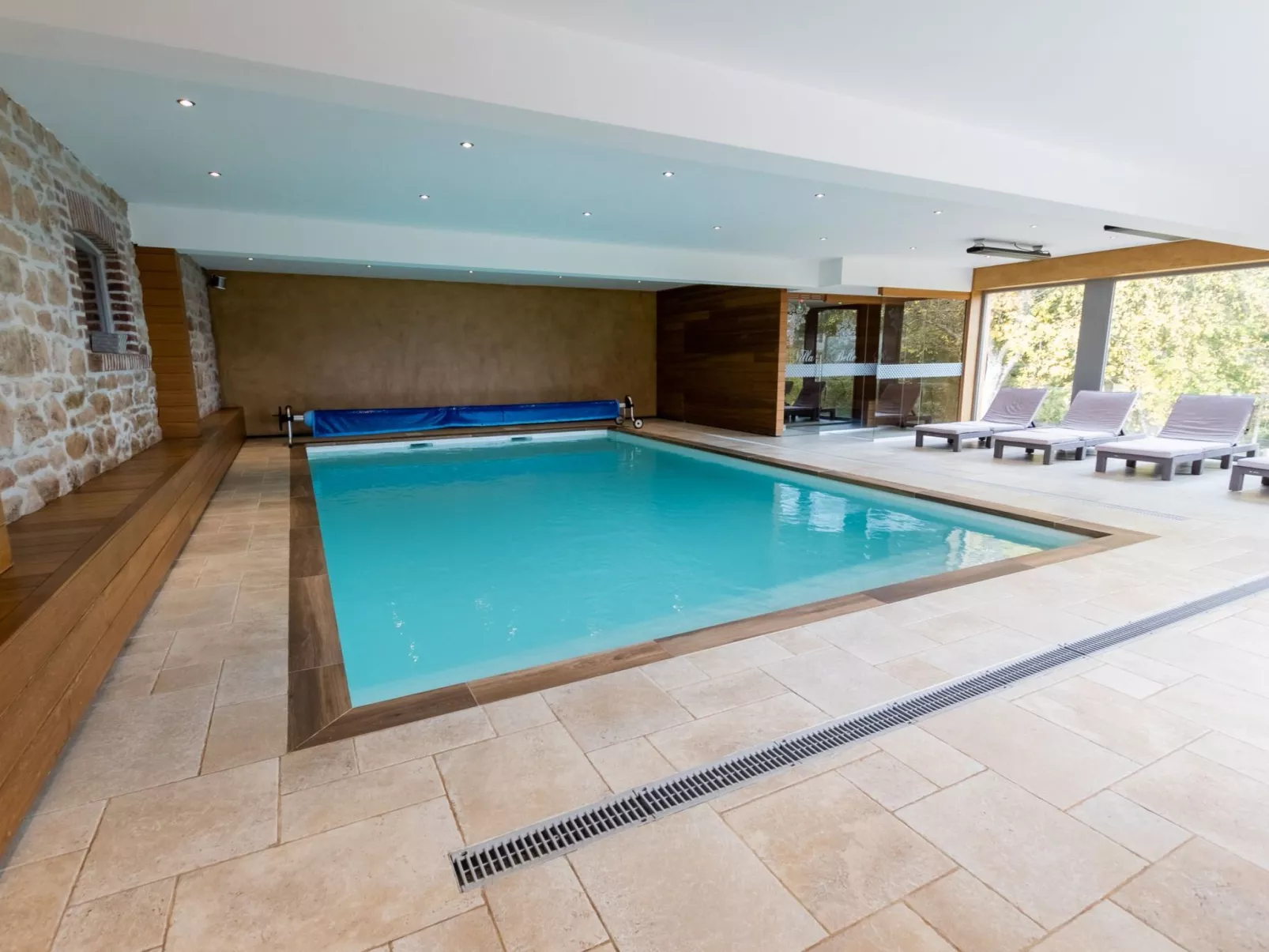 Villa "Belle Rose" Wellness 10 pers-Binnen