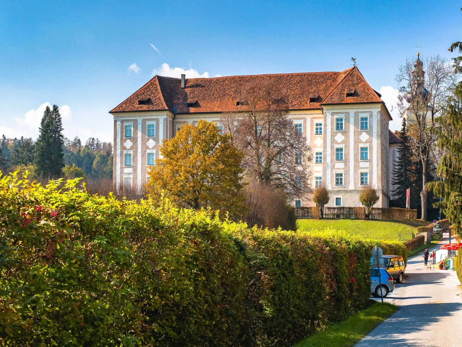 Exklusive Ferienwohnung in Piber mit Grill, Garten und Terrasse-Buiten