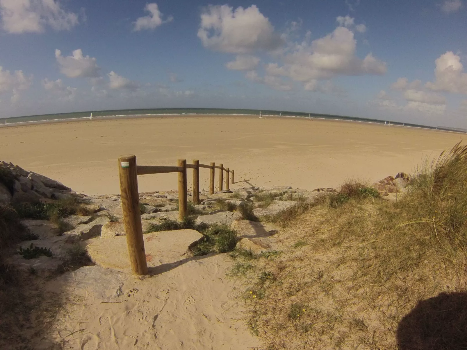 Robinson-Villa mit Meerblick, 50m vom Strand entfernt-Buiten