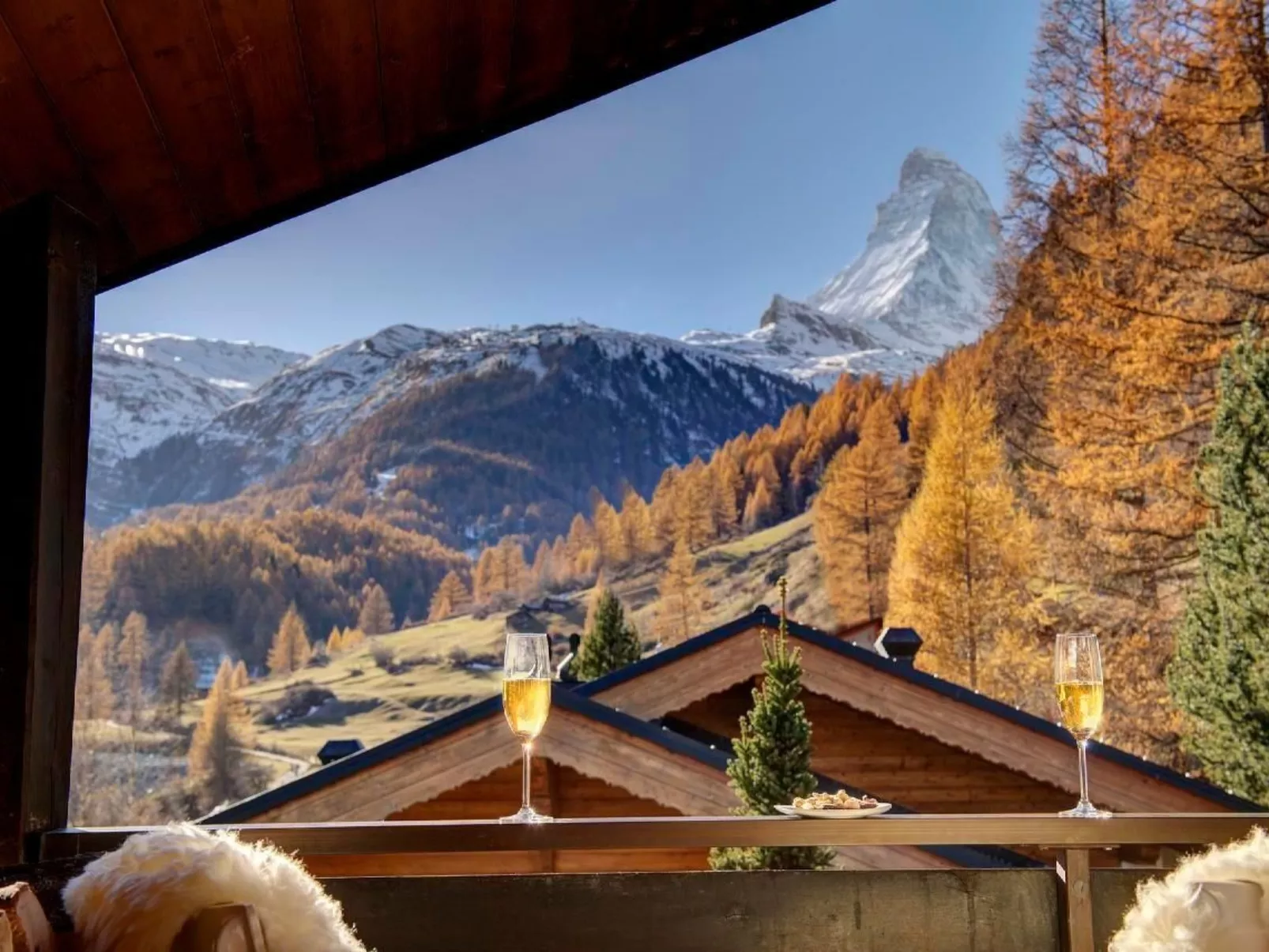 Penthouse Zen - Matterhornblick, 2 Min. vom Lift entfernt-Buiten