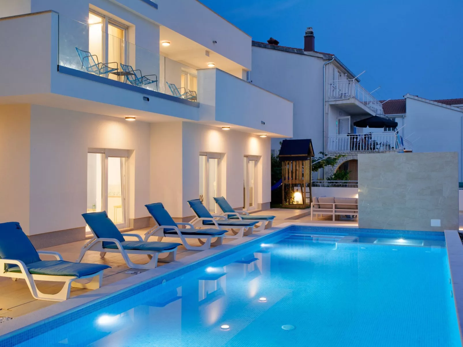 Ferienvilla "Elena" mit eigenem Pool-Buiten