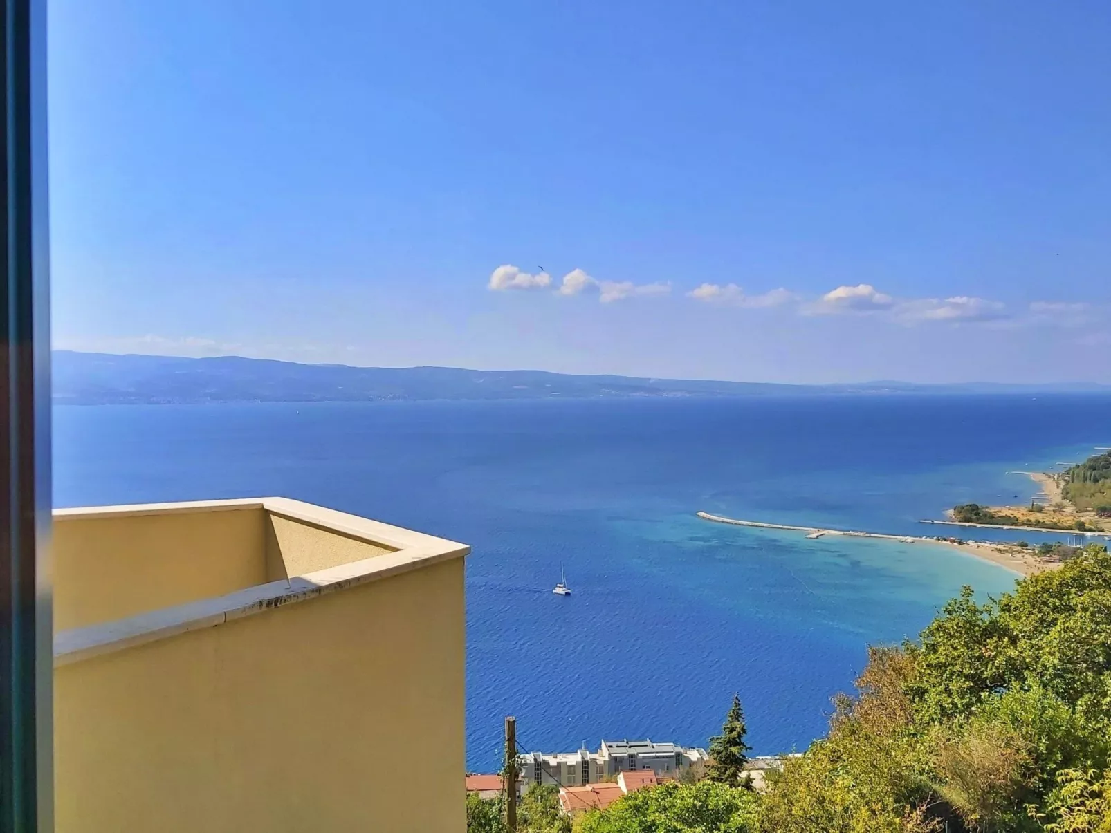 Wohnung Borak grün mit herrlichem Blick-Buiten
