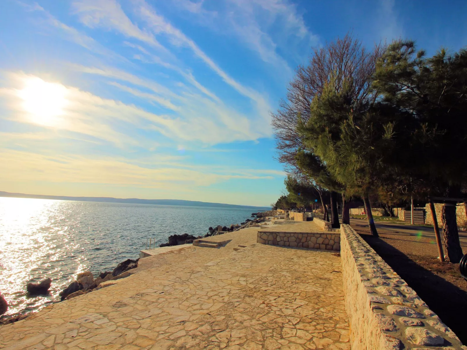 "Adriana" mit Blick auf das Wasser-Buiten