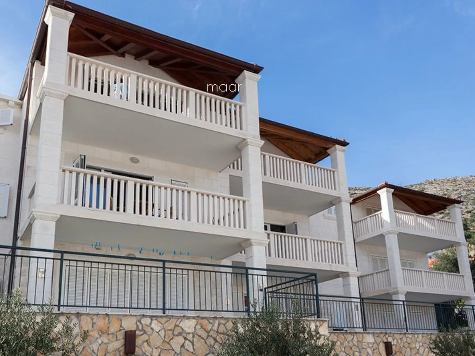 Für 4 Personen ca. 82 m&sup2; in Mali Zaton, Dalmatien (Dubrovnik-Neretva)-Buiten