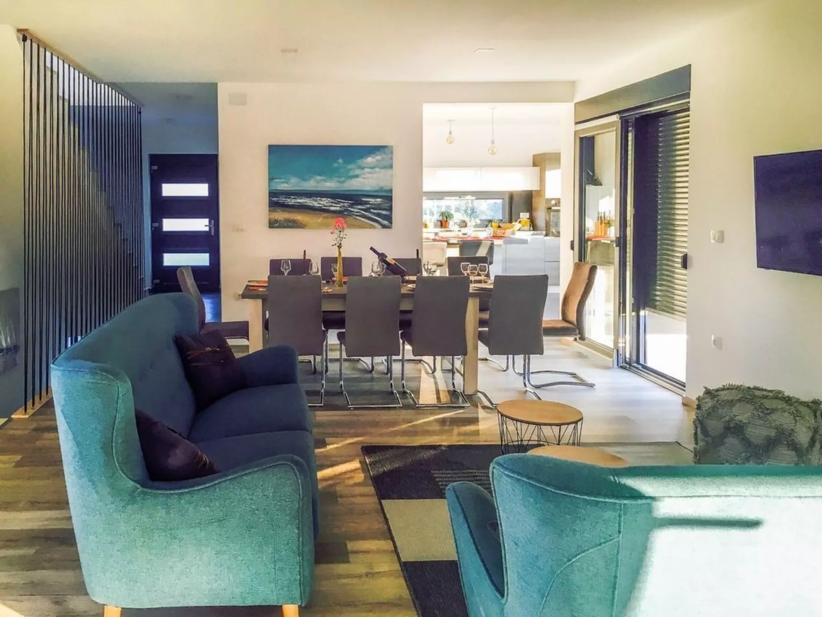 Neue New Villa Lana 40m2 Schwimmbad, Sauna, Whirlpool-Binnen