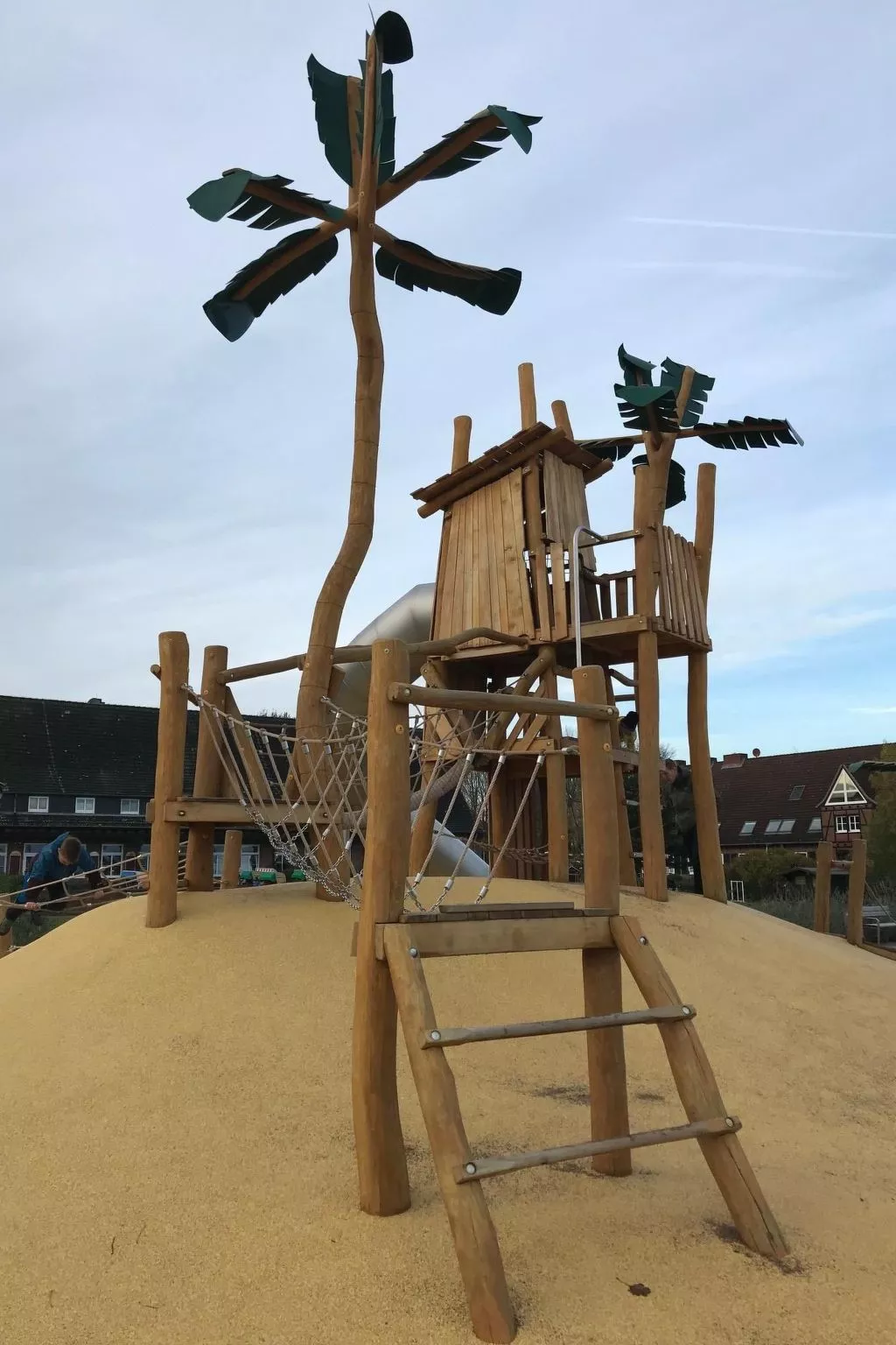 Wohnung in Strandnähe mit Sauna und Kamin - Buiten