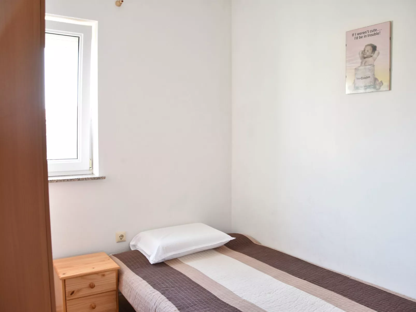 Ruhiges Ferienhaus mit Balkon und Garten-Binnen