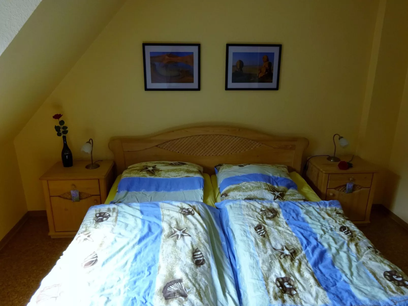 Komfortable Doppelhaushälfte und großem Garten-Binnen