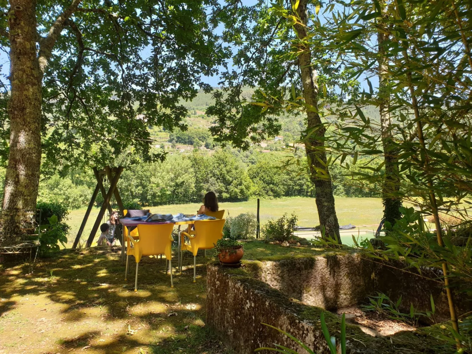 Haus jenseits des Flusses-Buiten