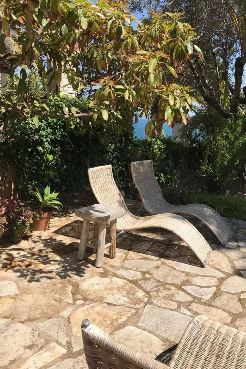 Geräumiges Ferienhaus in Chania mit Meerblick-Buiten