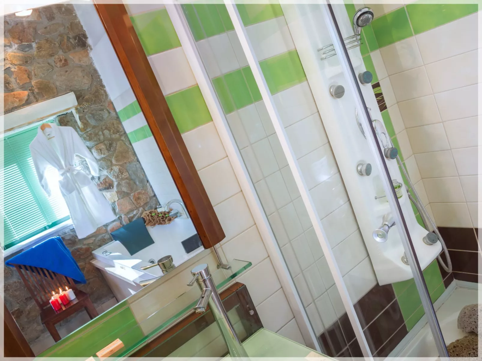 Steinvilla mit Meerblick bei Elafonissi-Binnen