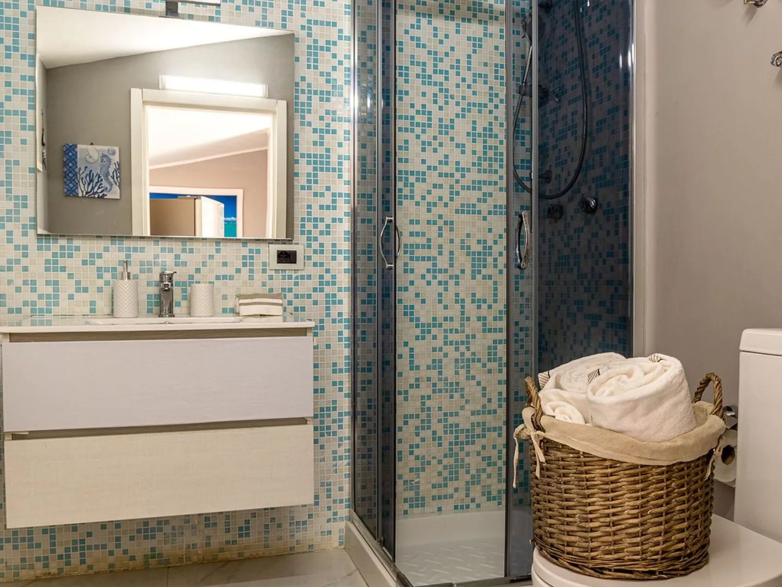 Naxos Loft Ferienwohnung mit Terrasse-Binnen