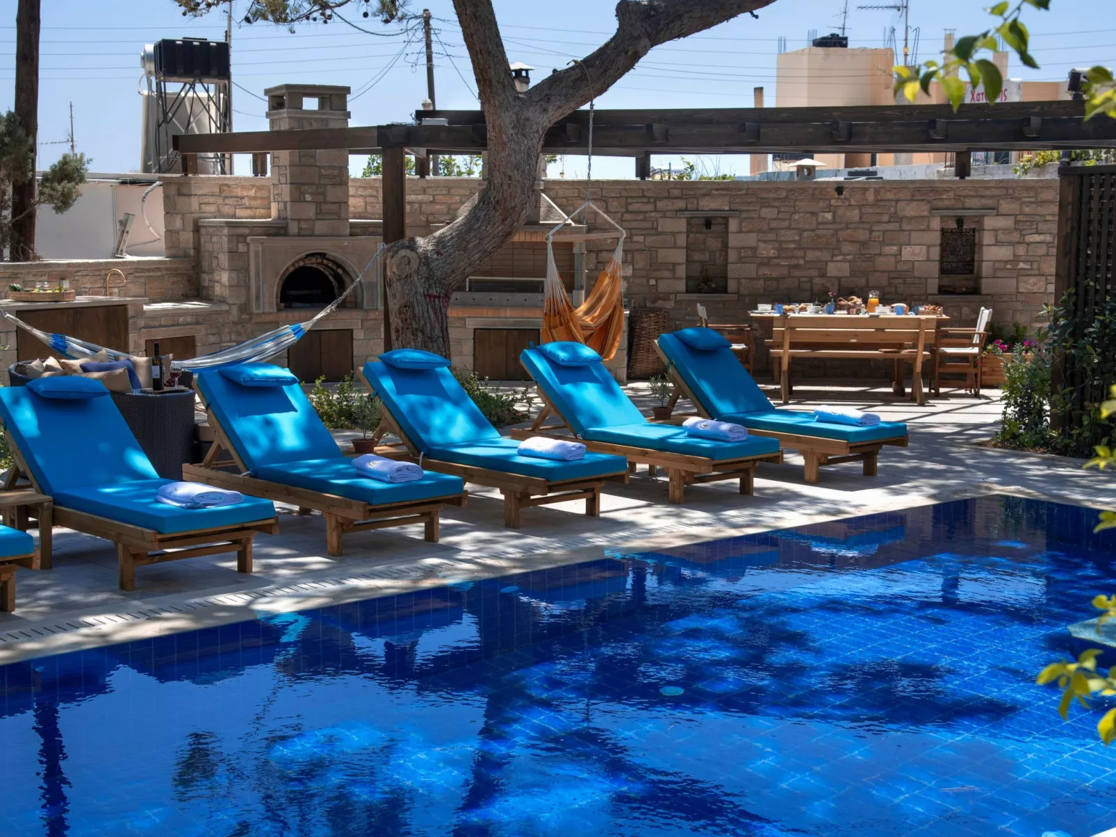 Luxuriöses Ferienhaus mit heizbarem Infinitypool-Buiten