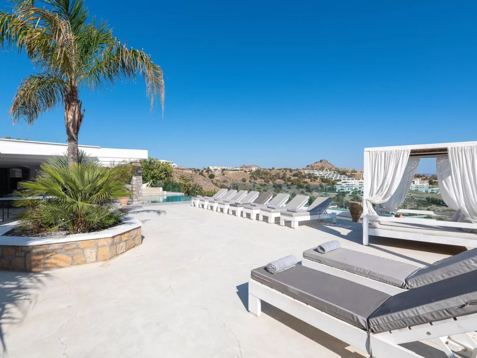 Moderne Luxusvilla-Binnen