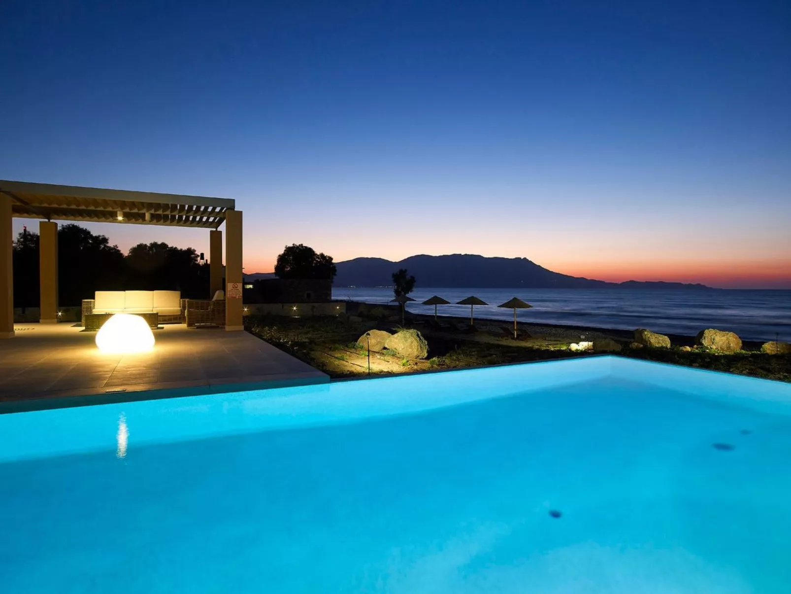 Villa am Strand von Ammos-Image-tags.info