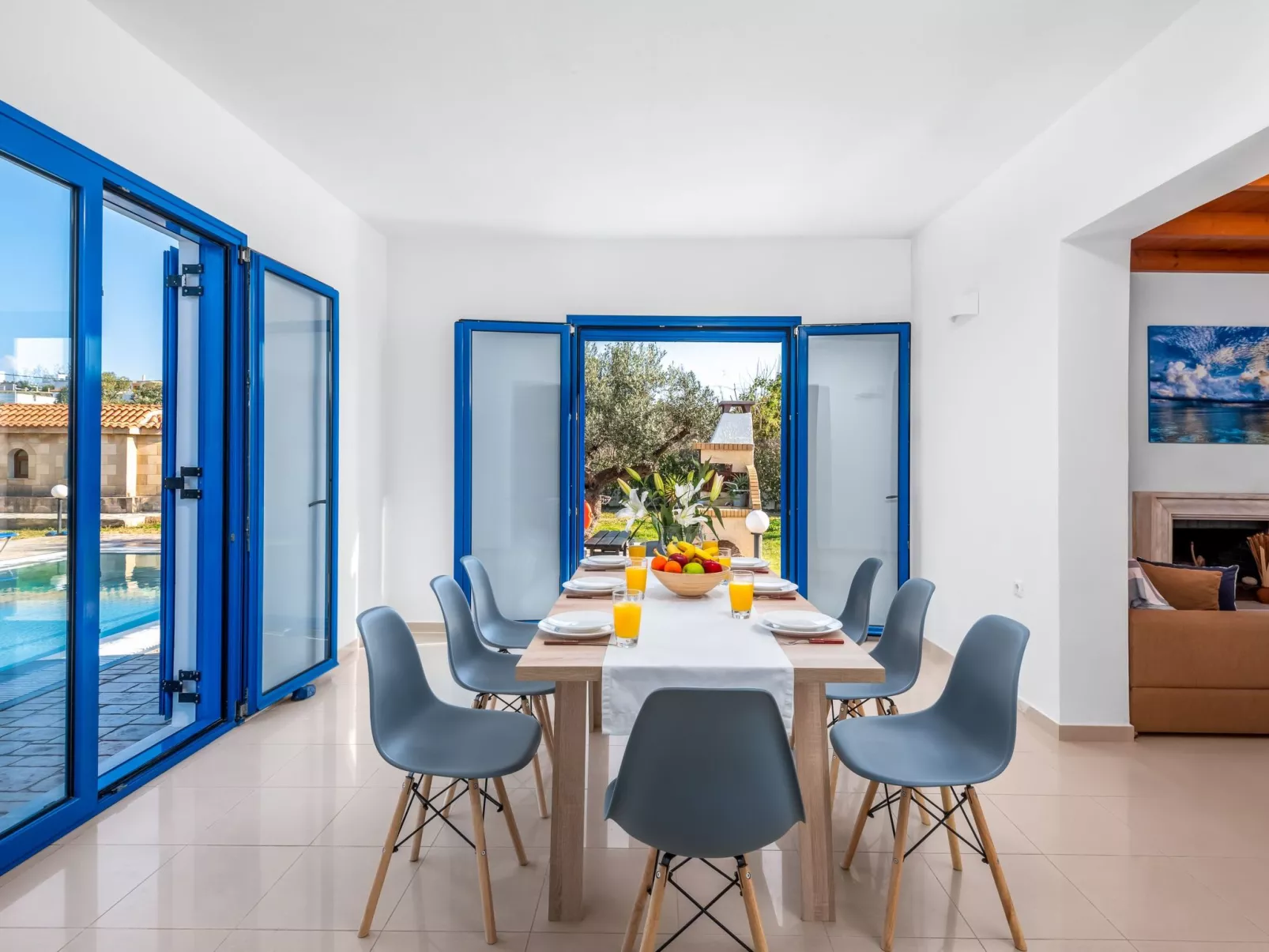 Blue Moon Villa mit tollem Pool-Binnen