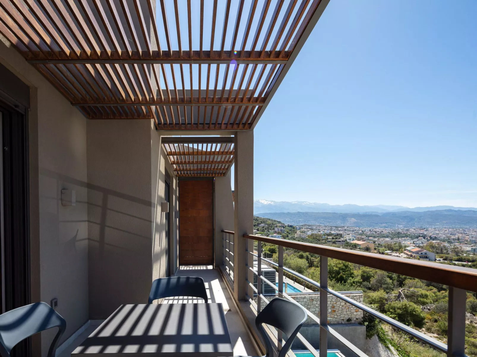 Omnia Villa 1-''Beheizter'' Pool und atemberaubender Meerblick-Buiten