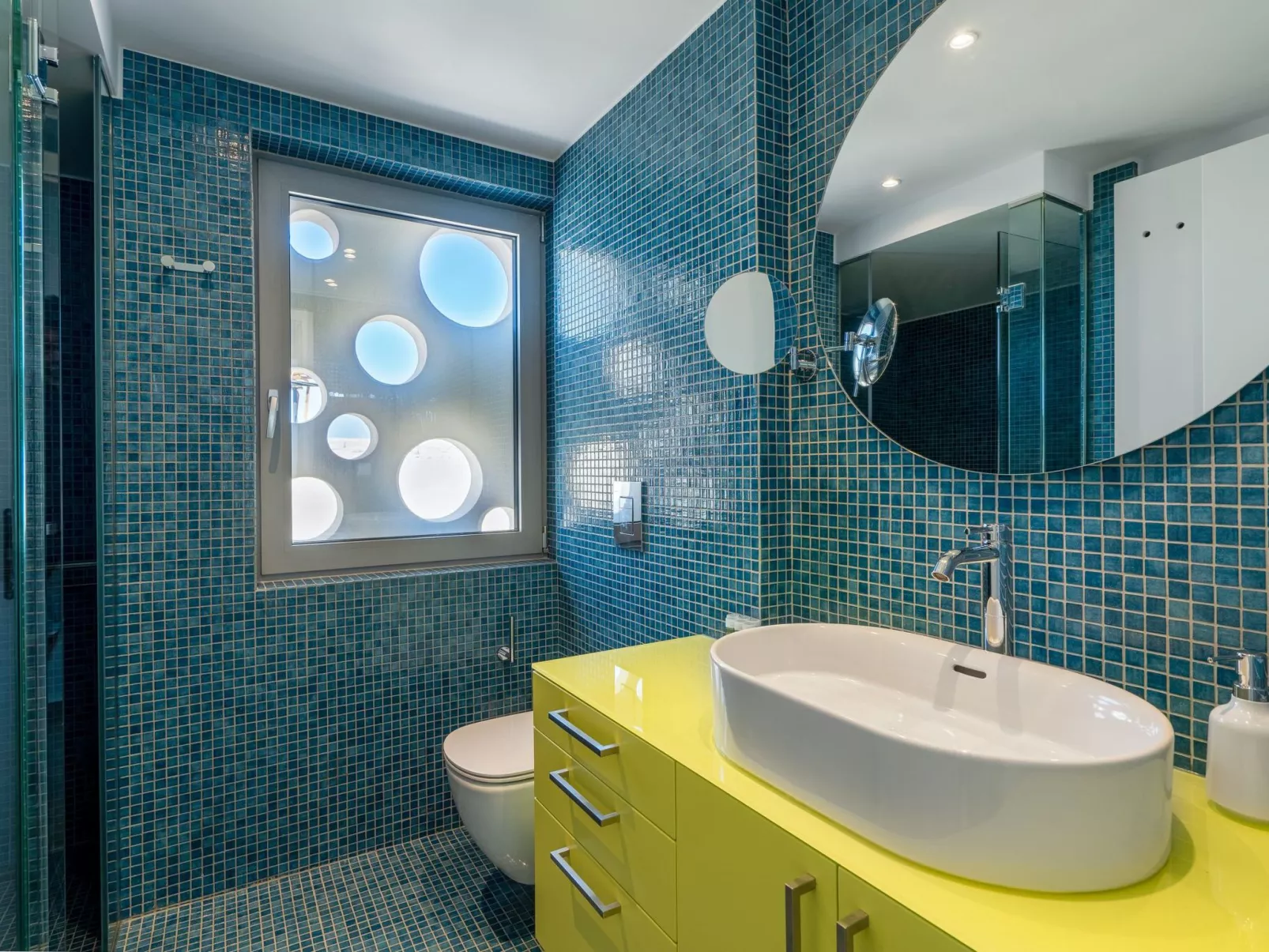 Dias Blaue Villa-Binnen