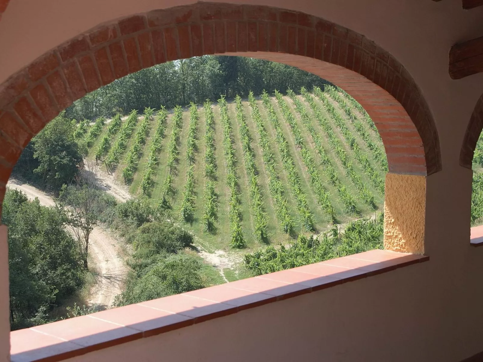 Rosa Wohnung mit Panoramablick-Buiten