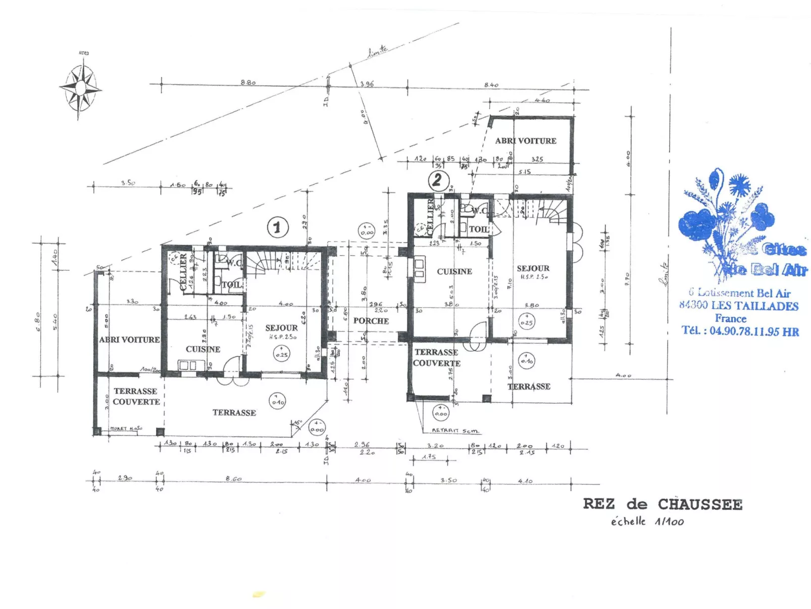 Die Gîtes de Bel-Air im Luberon in der Provence-Binnen