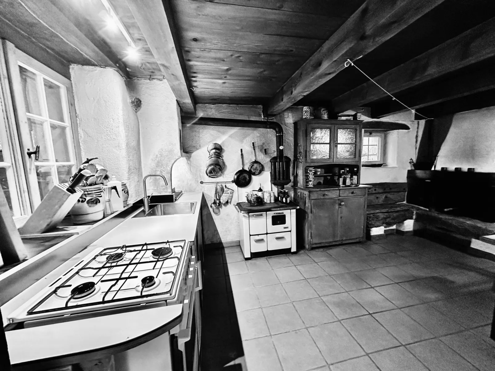 Typisches Tessiner Landleben im Centovalli-Binnen