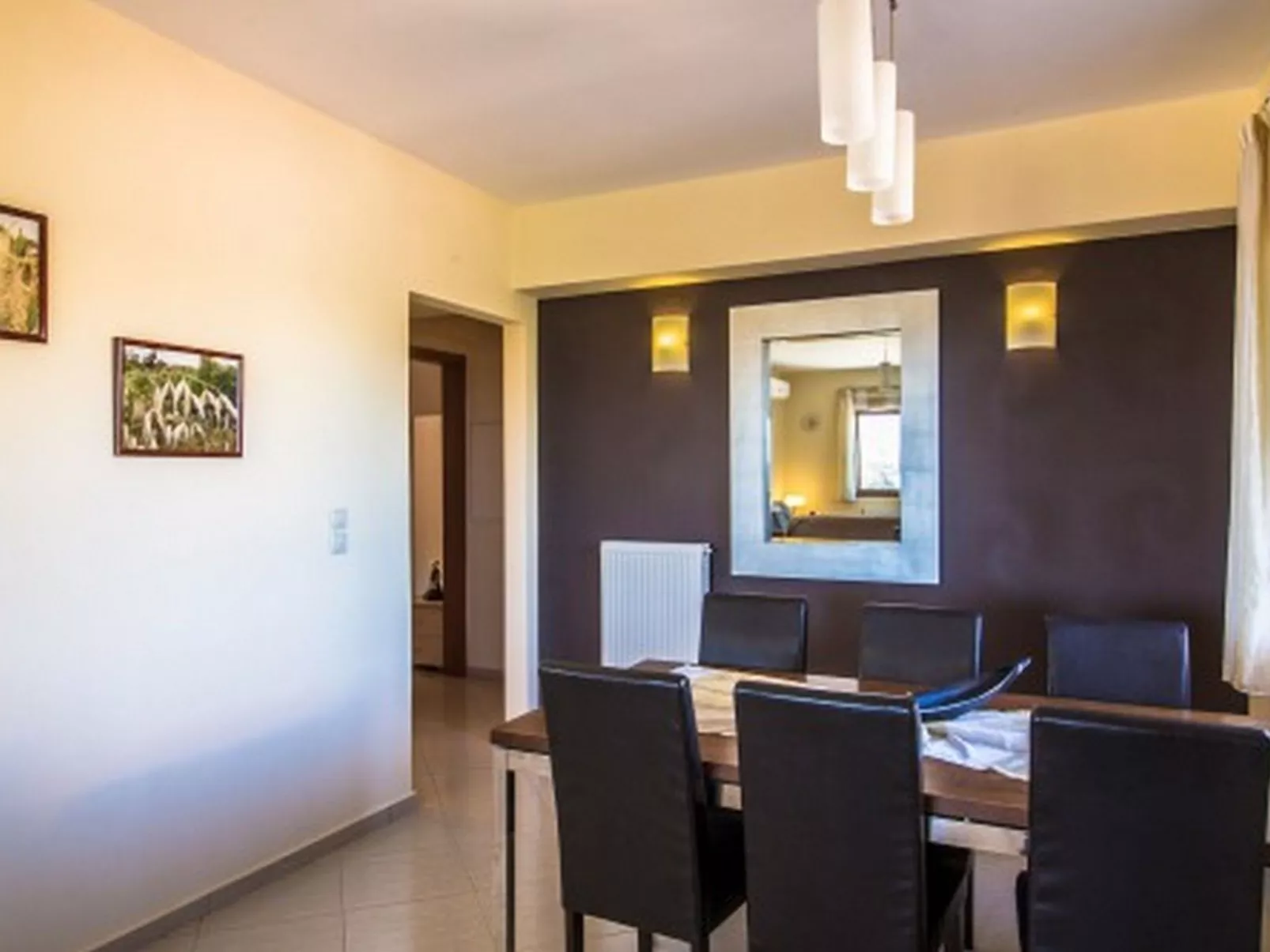 Villa Stefanos, Meerblick, privater Pool, Rethymno-Binnen