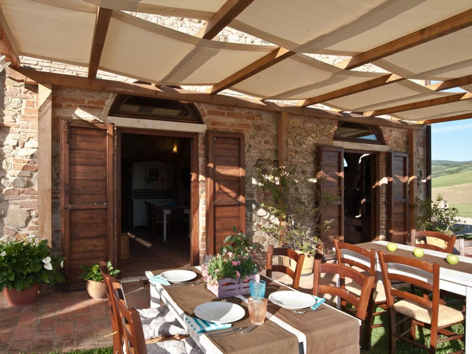 Efeu"-Wohnung mit Gemeinschaftspool-Buiten