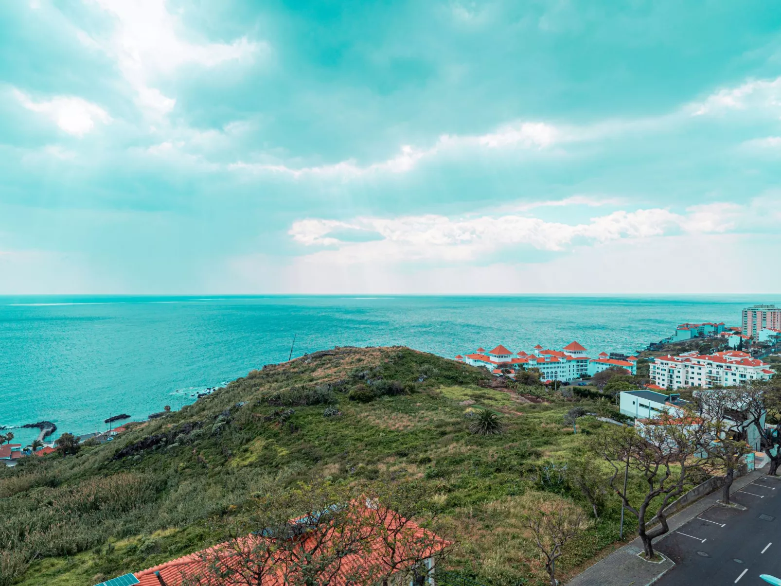 Appartement mit Meerblick-Buiten