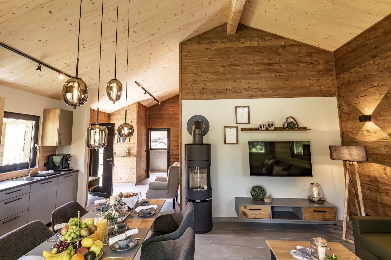Chalet Bungalow-Woonkamer