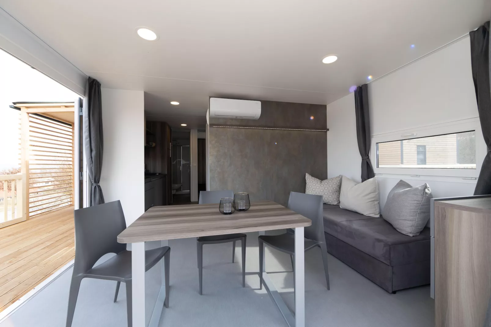 MobileHome Typ A-Woonkamer