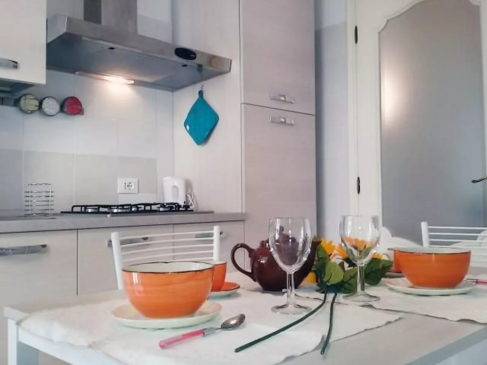 Gemütliche Wohnung in Bogliasco und Panoramablick-Binnen