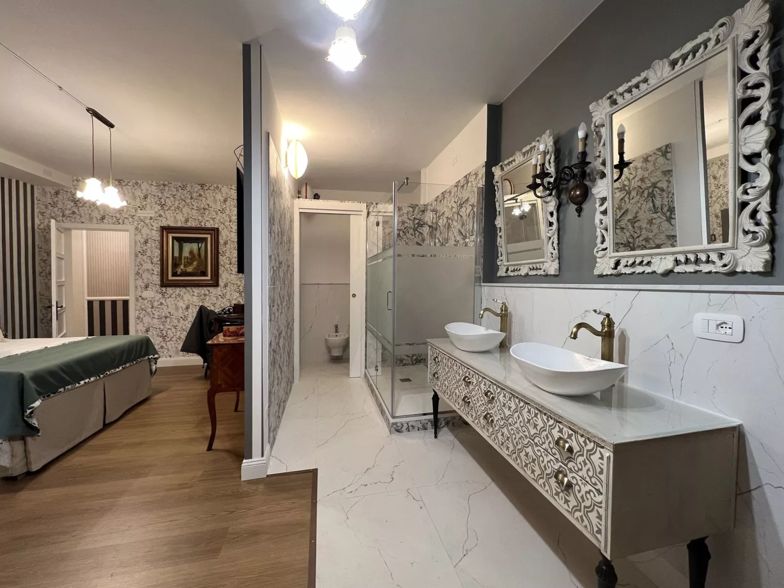 Tenuta "Villa Dalla Benetta" Pool - Wassermassage-Binnen