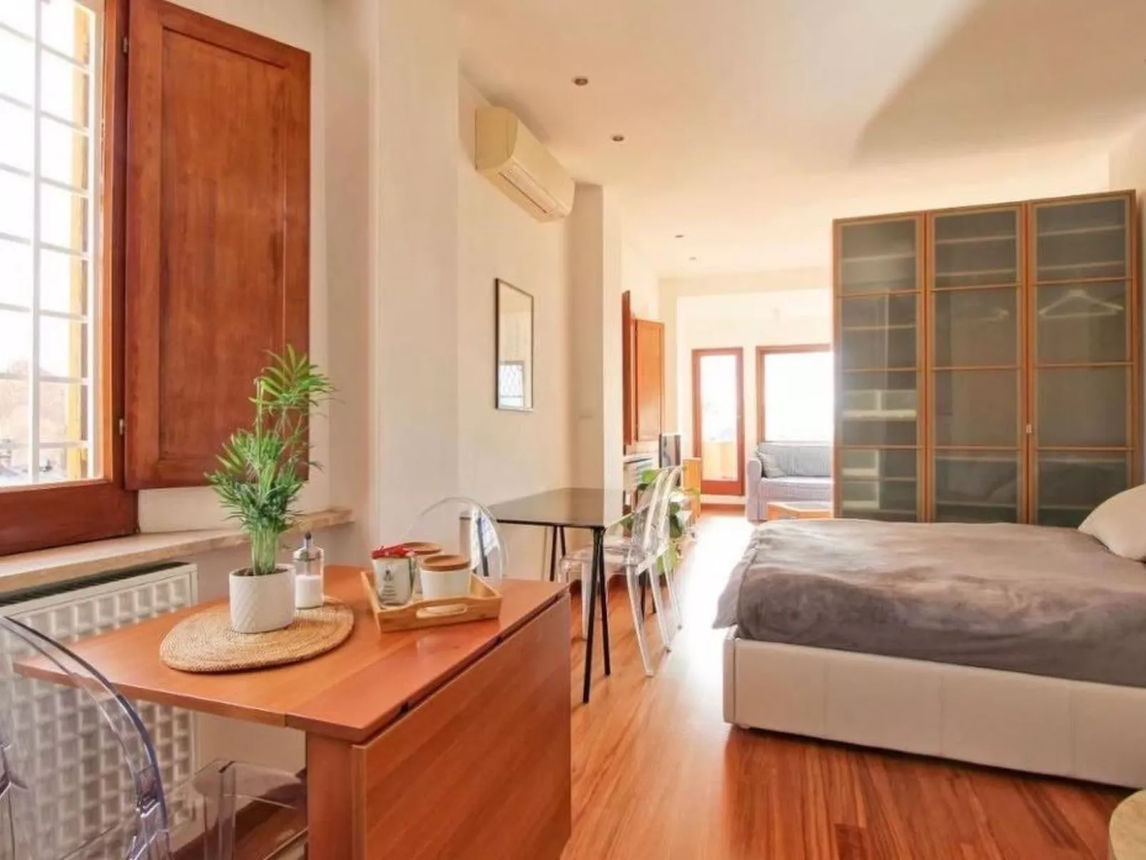 Spanische Treppe Rom Blick-Binnen