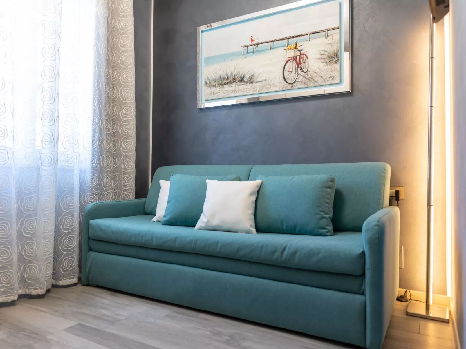 Loving Alassio - Eine hochmoderne Drei-Zimmer-Wohnung am Meer-Binnen