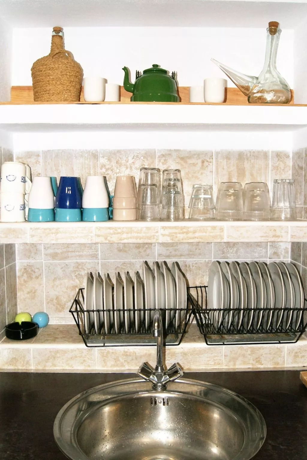 Typisches Haus im Zentrum des Barrio Morisco-Binnen