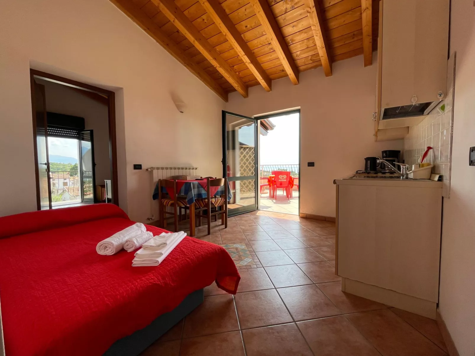 Wohnung in Solarolo mit privatem Parkplatz-Binnen