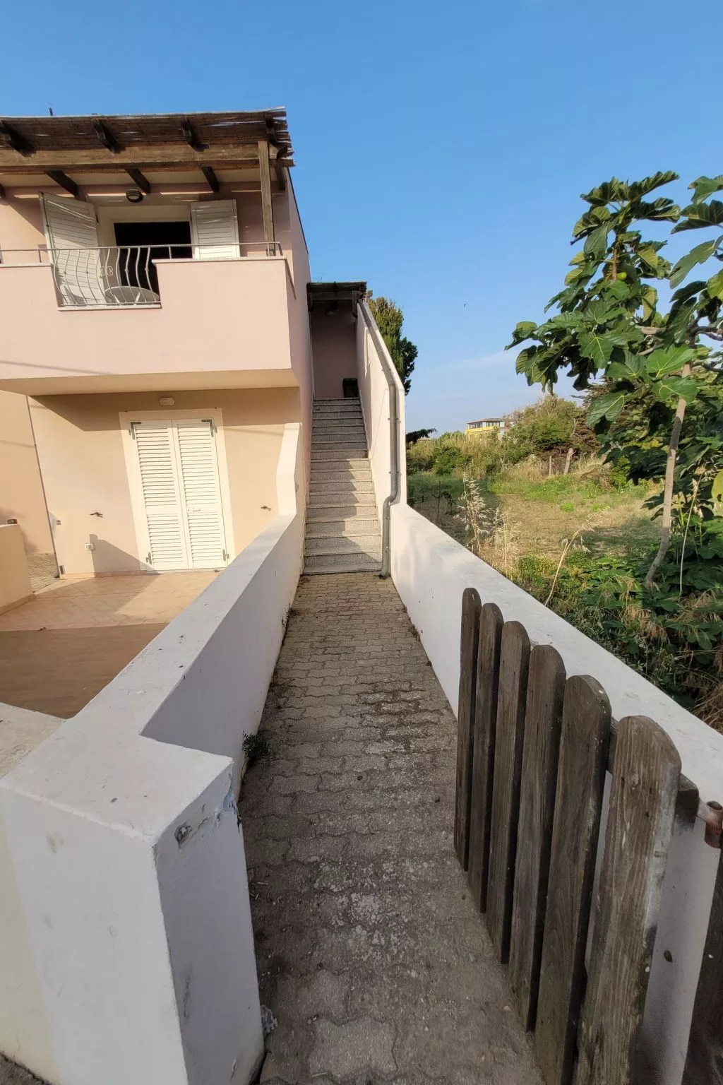 Wohnung 'Das Blaue Haus - Buiten