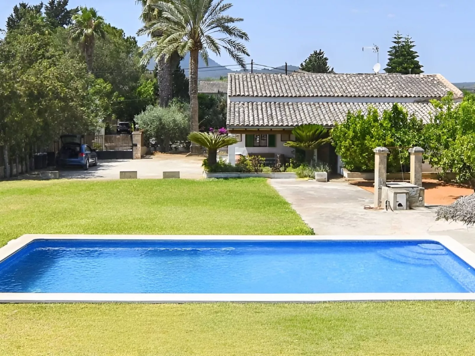 Finca "Valls" mit Garten, Grill und Terrasse-Buiten